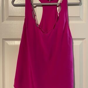 Trina Turk Fuchsia Silk Top